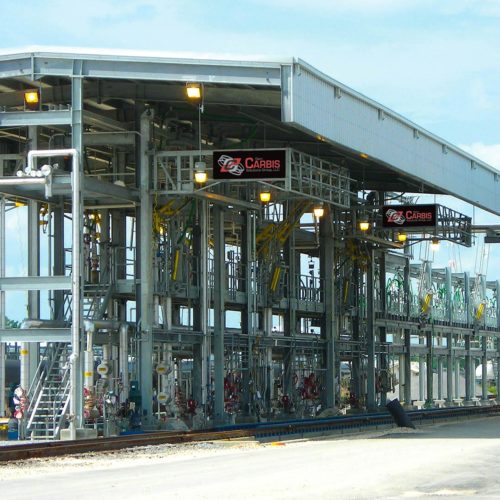 rail car access terminal